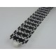 Metal top flexible chains width 63mm
